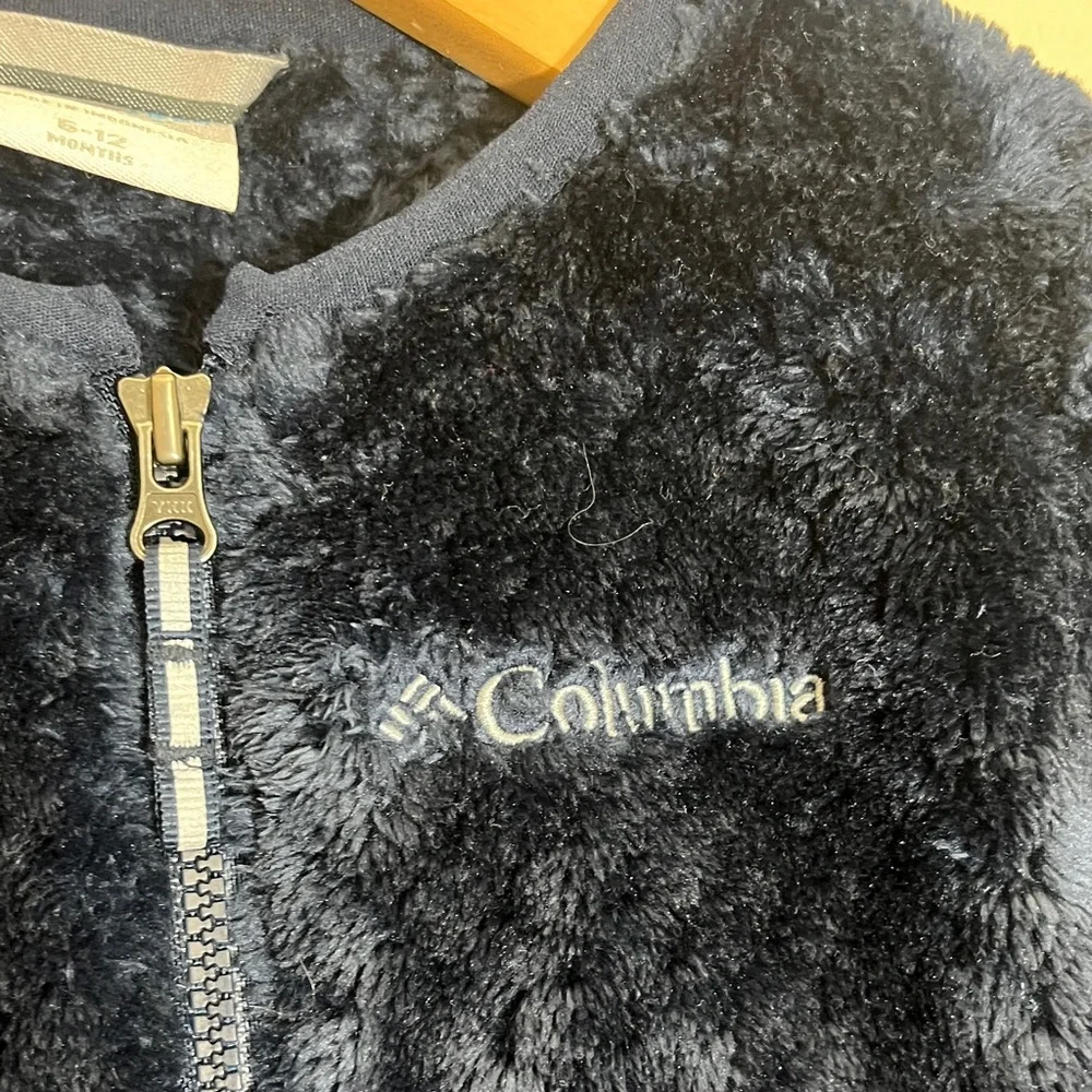 Columbia Navy Fleece Winter Outdoor One Piece Bunting